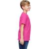 imageComfort color Boys 9018 Garment Dyed Ringspun TShirtNeon Pink