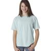 imageComfort color Boys 9018 Garment Dyed Ringspun TShirtChambray DirDye