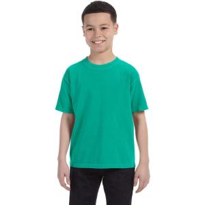 imageComfort color Boys 9018 Garment Dyed Ringspun TShirtChalky Mint