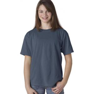imageComfort color Boys 9018 Garment Dyed Ringspun TShirtDenim PgmDye