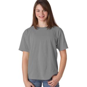 imageComfort color Boys 9018 Garment Dyed Ringspun TShirtGranite Dirdye