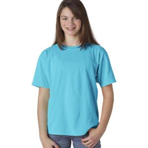 imageComfort color Boys 9018 Garment Dyed Ringspun TShirtLagoon Dirdye