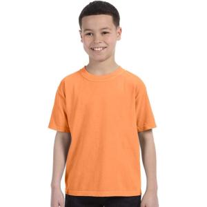 imageComfort color Boys 9018 Garment Dyed Ringspun TShirtMelon