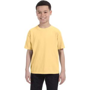 imageComfort color Boys 9018 Garment Dyed Ringspun TShirtOrchid