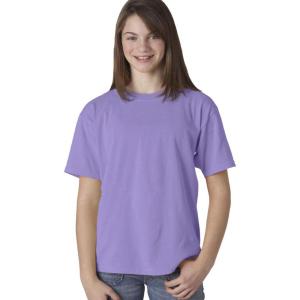 imageComfort color Boys 9018 Garment Dyed Ringspun TShirtViolet
