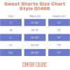 imageComfort Colors Adult Lightweight Cotton Sweat Shorts with Pockets Style G1468Blue Jean