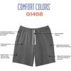 imageComfort Colors Adult Lightweight Cotton Sweat Shorts with Pockets Style G1468Pepper