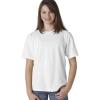 imageChouinard 9018 Youth GarmentDyed RingSpun Cotton Tee White Large