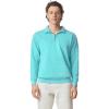 imageComfort Colors Adult 14 Zip Sweatshirt Style G1580Chalky Mint