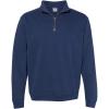 imageComfort Colors Adult 14 Zip Sweatshirt Style G1580Navy