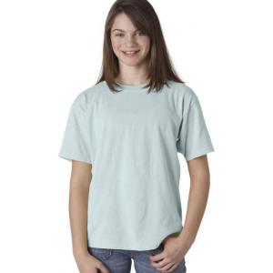 imageChouinard 9018 Youth GarmentDyed RingSpun Cotton Tee Chambray XLarge
