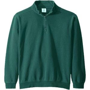 imageComfort Colors Adult 14 Zip Sweatshirt Style G1580Blue Spruce