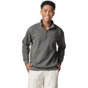 imageComfort Colors Adult 14 Zip Sweatshirt Style G1580Grey