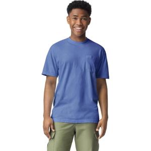 imageComfort Colors Adult Short Sleeve Pocket Tee Style G6030Flo Blue