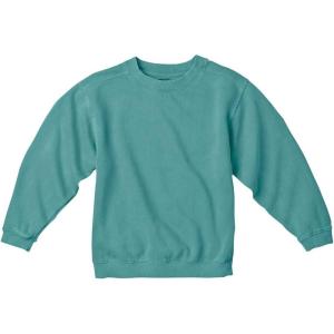 imageComfort Colors Youth 10 oz GarmentDyed Crew SweatshirtSeafoam