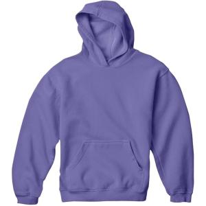 imageComfort Colors Youth 10 oz GarmentDyed Hooded Sweatshirt Violet Small