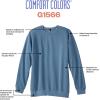 imageComfort Colors Adult Crewneck Sweatshirt Style G1566Butter
