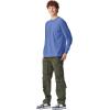 imageComfort Colors Adult Long Sleeve Tee Style G6014Flo Blue