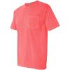 imageComfort Colors Adult Short Sleeve Pocket Tee Style 6030Neon Red Orange