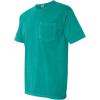 imageComfort Colors Adult Short Sleeve Pocket Tee Style 6030Sea Green