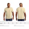 imageComfort Colors Adult Short Sleeve Pocket Tee Style 6030Washed Denim