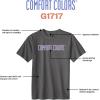 imageComfort Colors Short Sleeve Tee Style G1717Pepper  Orchid Logo Center Print  1pack