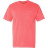 imageComfort Colors Adult Short Sleeve Pocket Tee Style 6030Neon Red Orange