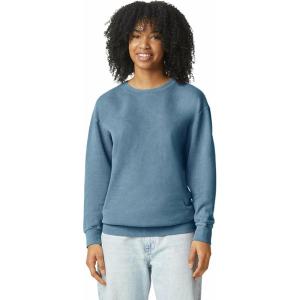 imageComfort Colors Adult Lightweight Cotton Crewneck Sweatshirt Style G1466Blue Jean