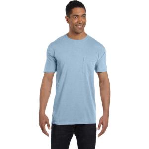 imageComfort Colors Adult Short Sleeve Pocket Tee Style 6030Artic Blue