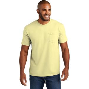 imageComfort Colors Adult Short Sleeve Pocket Tee Style 6030Banana