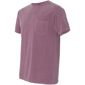 imageComfort Colors Adult Short Sleeve Pocket Tee Style 6030Berry