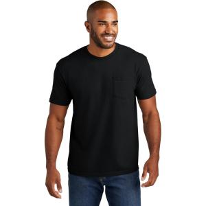 imageComfort Colors Adult Short Sleeve Pocket Tee Style 6030Black