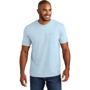 imageComfort Colors Adult Short Sleeve Pocket Tee Style 6030Chalky Blue