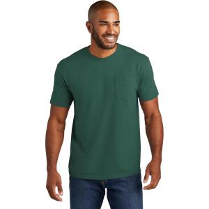 imageComfort Colors Adult Short Sleeve Pocket Tee Style 6030Emerald