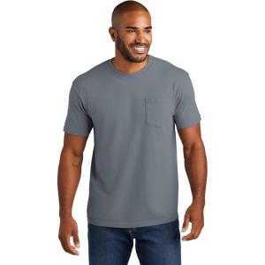 imageComfort Colors Adult Short Sleeve Pocket Tee Style 6030Granite