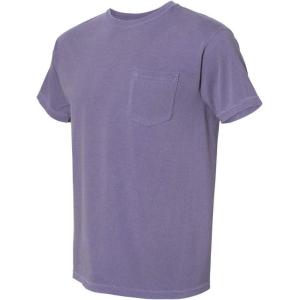 imageComfort Colors Adult Short Sleeve Pocket Tee Style 6030Grape