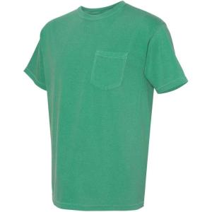 imageComfort Colors Adult Short Sleeve Pocket Tee Style 6030Grass