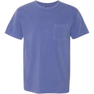 imageComfort Colors Adult Short Sleeve Pocket Tee Style 6030Periwinkle