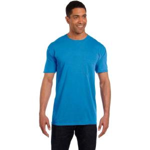 imageComfort Colors Adult Short Sleeve Pocket Tee Style 6030Royal Caribbian