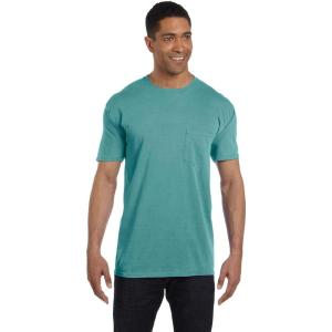 imageComfort Colors Adult Short Sleeve Pocket Tee Style 6030Seagreen