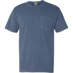 imageComfort Colors Adult Short Sleeve Pocket Tee Style 6030Steel Blue