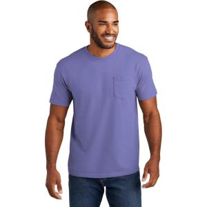 imageComfort Colors Adult Short Sleeve Pocket Tee Style 6030Violet