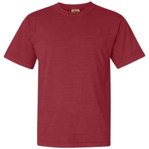 imageComfort Colors Adult Short Sleeve Tee Style G1717Crimson Red 1pack