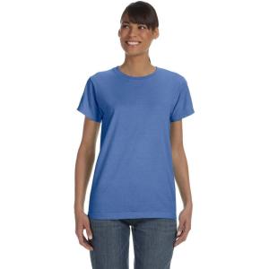 imageComfort Colors Womens Short Sleeve Tee Style G3333Flo Blue