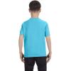 imageComfort Colors C9018 Youth Ringspun GarmentDyed TShirt  Lagoon Blue  L