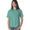 imageChouinard 9018 Youth GarmentDyed RingSpun Cotton Tee Seafoam Small