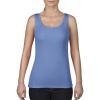 imageComfort Colors Womens Ultra Soft Cotton Tank Top Style 3060lFlo Blue