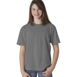 imageComfort Colors  Youth Garment Dyed Ringspun TShirt  9018Grey PgmDye