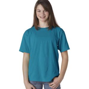 imageComfort Colors  Youth Garment Dyed Ringspun TShirt  9018Royal Caribe PgmDye