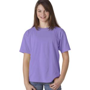 imageComfort Colors  Youth Garment Dyed Ringspun TShirt  9018Violet Pgmdye